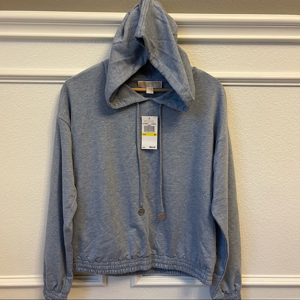 ⛔️SOLD⛔️Michael Kors Chambray Hoodie NWT